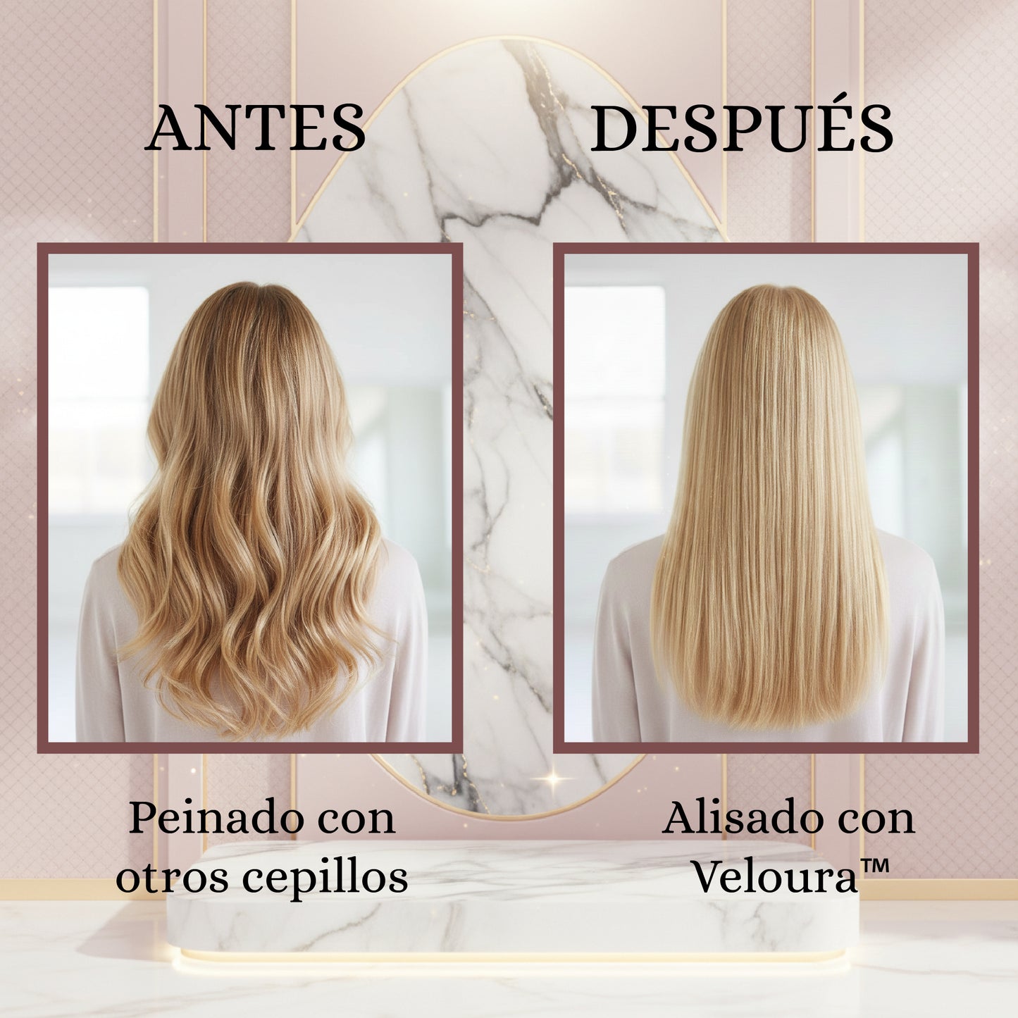 Cepillo alisador de Viaje - Veloura™