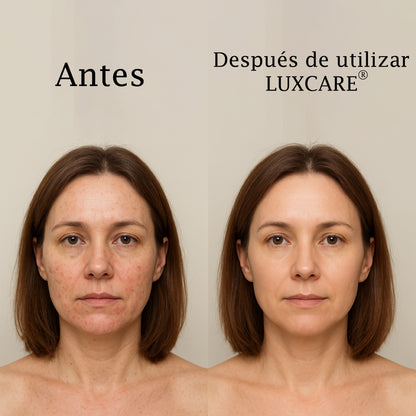 Reafirma tu piel en 7 días con LuxCare® + mascarilla de té GRATIS
